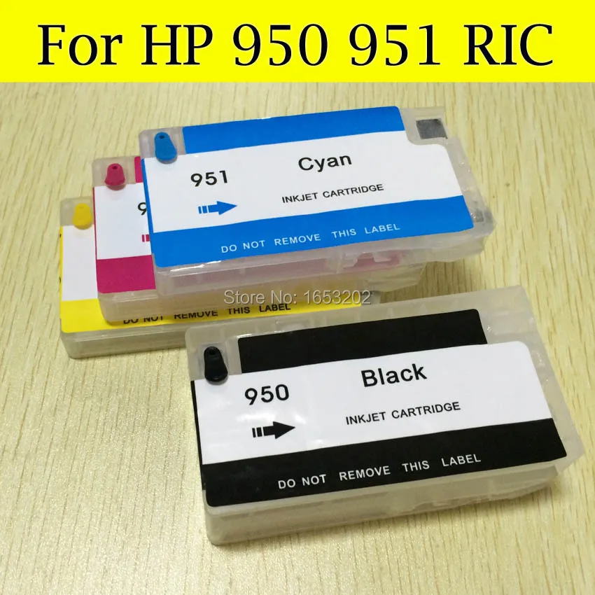 

8 шт./лот пустой 950 чернильный картридж для HP 950XL 951XL с чипом ARC для HP Officejet Pro 8100 8600 251dw 276dw
