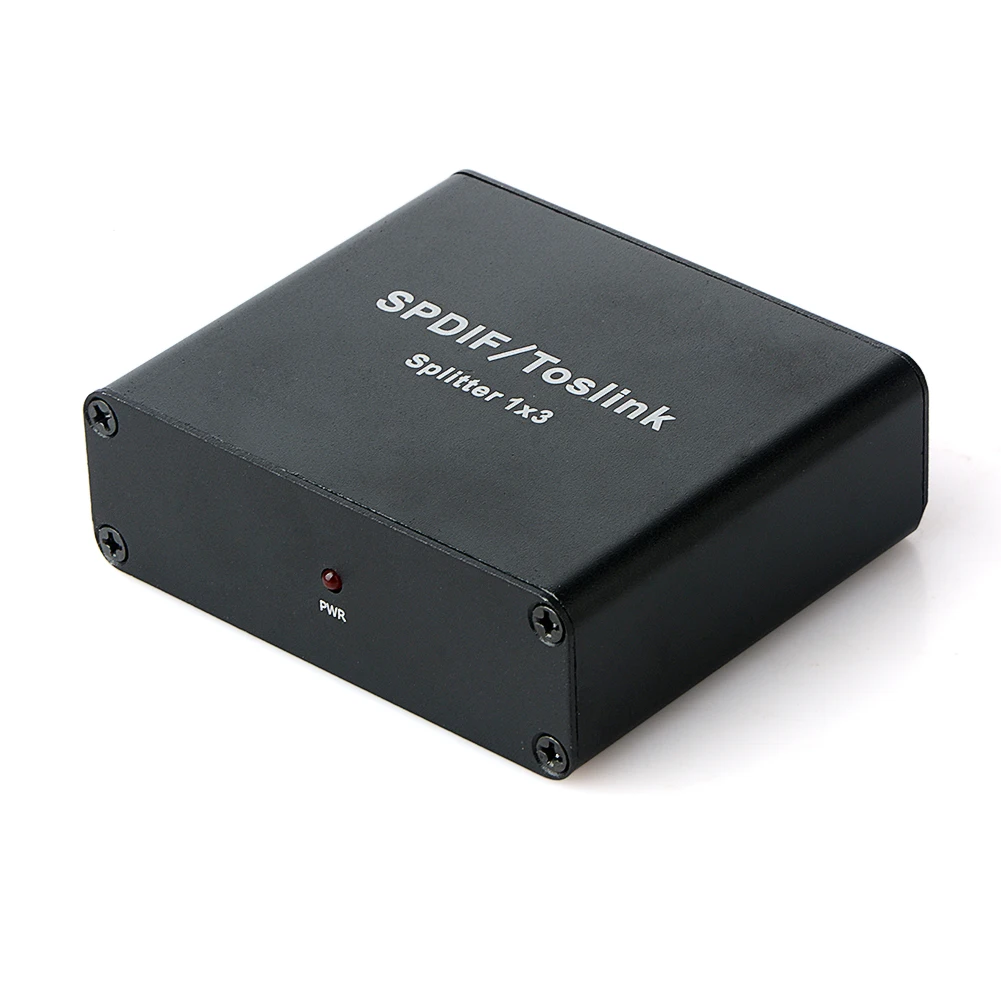 Цифровой оптический аудио переключатель высокой четкости 3 порта SPDIF Toslink