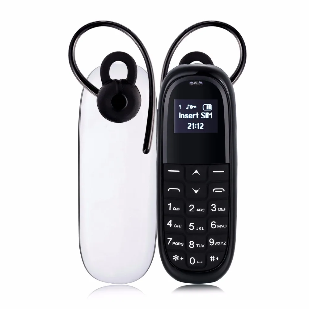 Мини bluetooth dialer мобильный телефон Fsmart KK1 KK2 0,66 дюймовый маленький экран Celular magic voice изменить мобильный телефон русская клавиатура