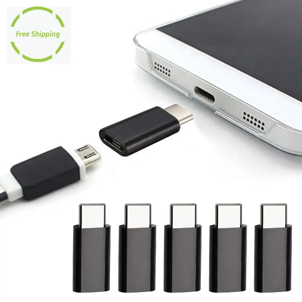 5X USB 3,1 type-C Мужской к Micro USB Женский конвертер USB-C адаптер Тип зарядки для планшета мобильного телефона жесткий диск