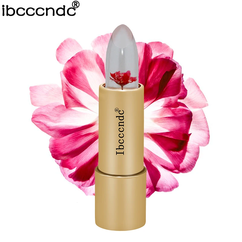 Прозрачная Увлажняющая помада для губ меняющая температуру водостойкий стойкий