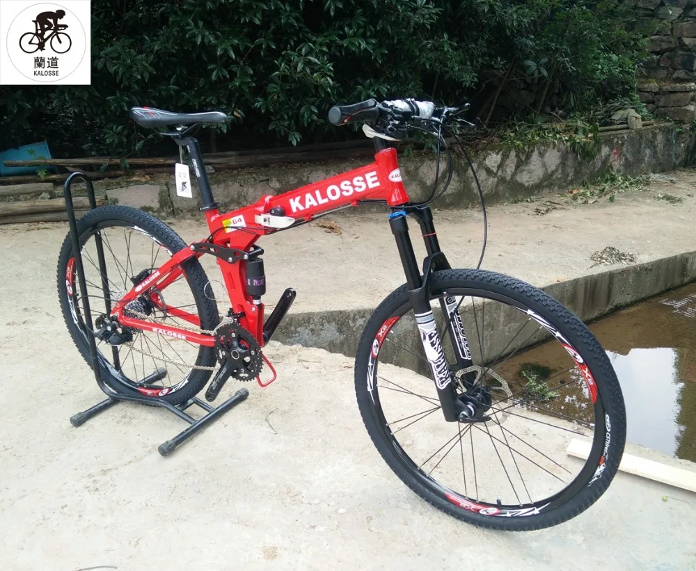 Kalosse складной горный велосипед из алюминиевого сплава 30 скоростей 26 дюймов