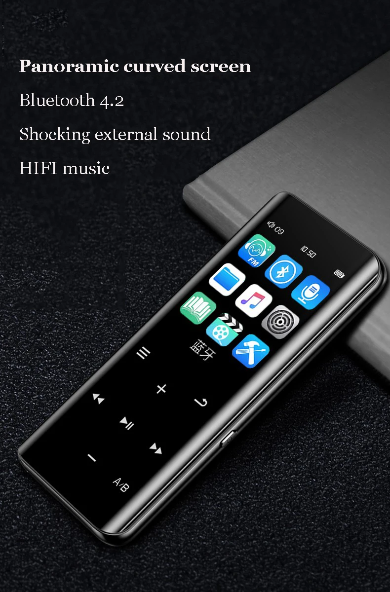 Vandlion X5 lossless MP4 музыкальный плеер HIFI спортивный Walkman FM радио Электронная книга секундомер видео встроенный динамик MP 3 4 аудио рекордер