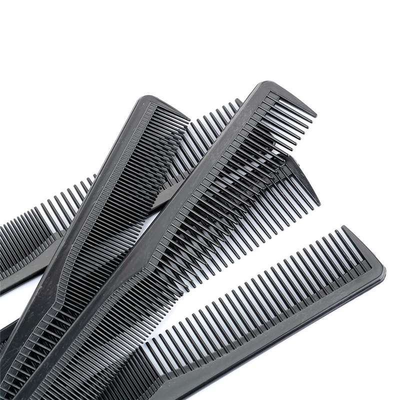 

Professional Hair Cricket Comb Heat Resistant Medium Cutting Carbon Comb Salon Antistatic Barber Styling Brush Tool