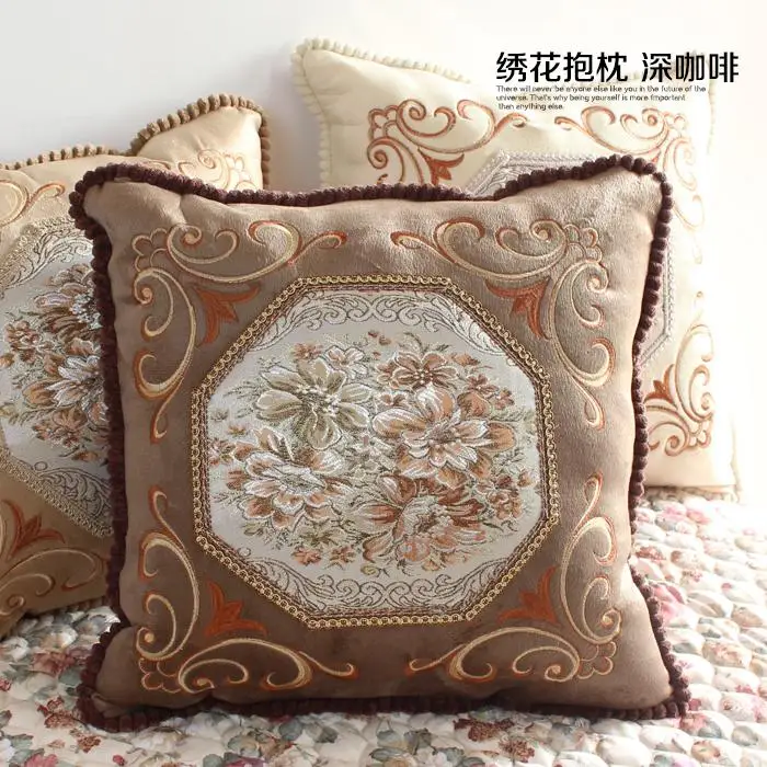 Роскошная винтажная вышитая модная Подушка высокого качества из Ткани Диван ofhead