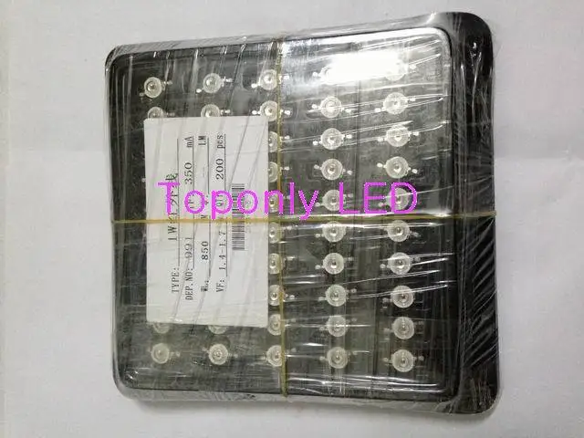 Кристаллы Epistar высокой мощности 1 Вт 850 нм светодиодные ИК излучающие диоды