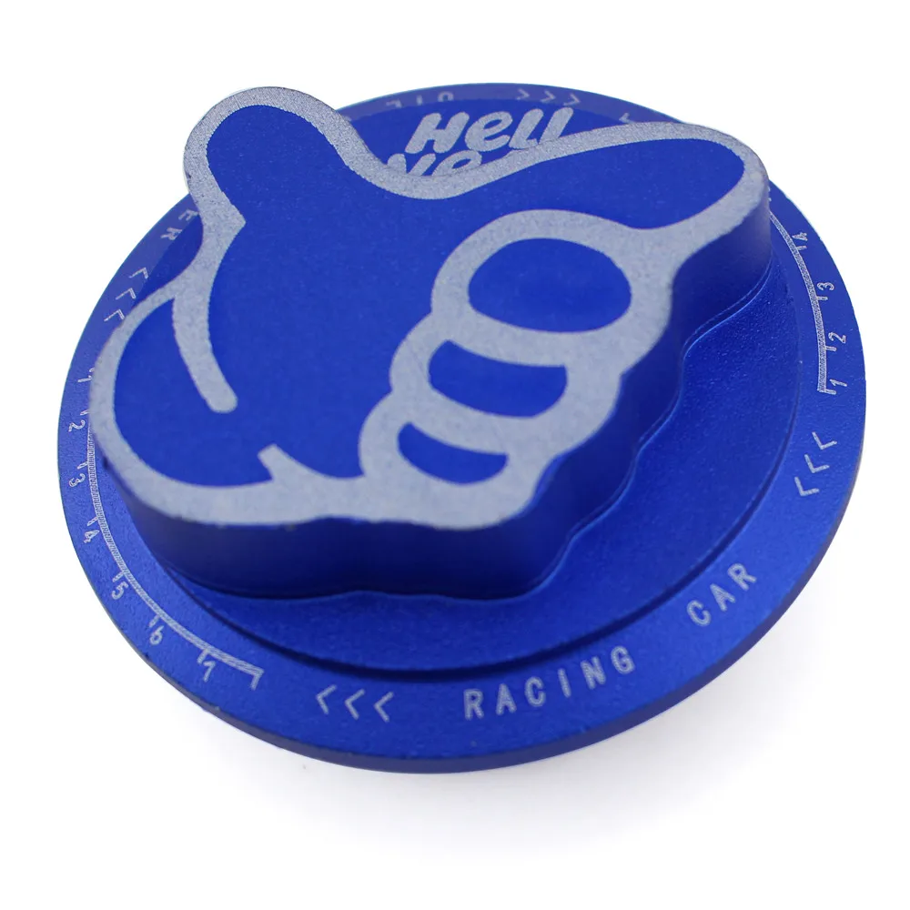 Новинка алюминиевая крышка масляного масла для двигателя Hello Yeahi наполнитель