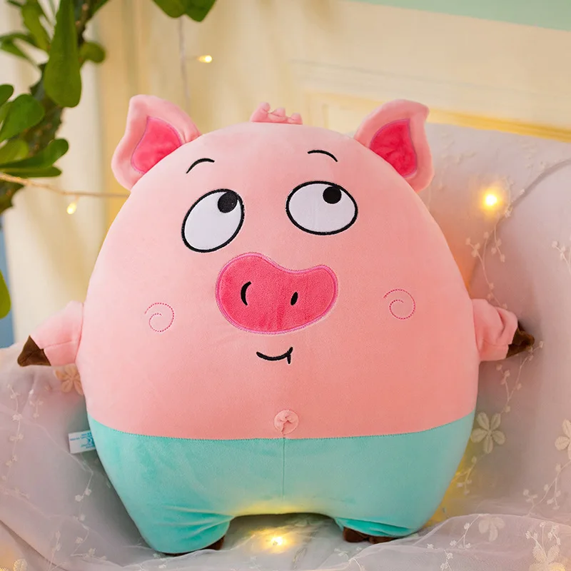 Новинка Kawaii плюшевая кошка Медведь свинка 50 см Большой размер