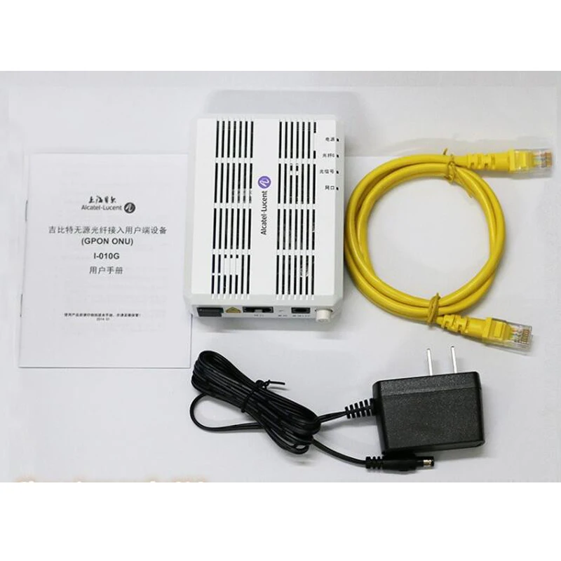 Оригинальный Alcatel Lucent Bell GPON ONU I 010G с 1 GE портом ethernet SC/UPC вход оптоволоконное
