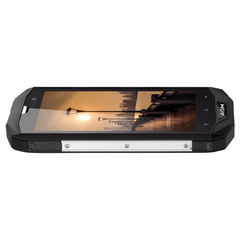 AGM A8 5 Inch Shockproof Phone 4GB RAM 64GB ROM IP68 Smartphone Quad Core Android 7.1 13.0MP 4050mAh 4G Mobile Cellphone NFC OTG | Мобильные