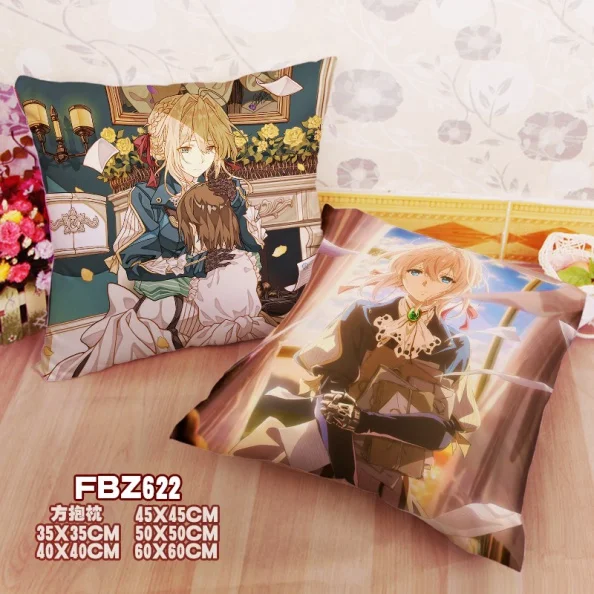 Новый домашний текстиль квадратная наволочка для подушки чехол с японским аниме
