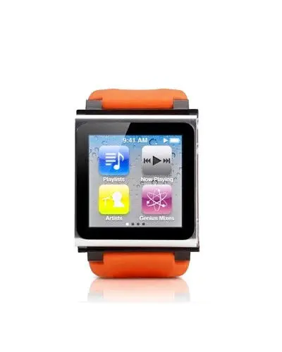 Мультисенсорный ремешок для наручных часов, браслет для iPod Nano 6 6th 6g, силиконовый ремешок для наручных часов