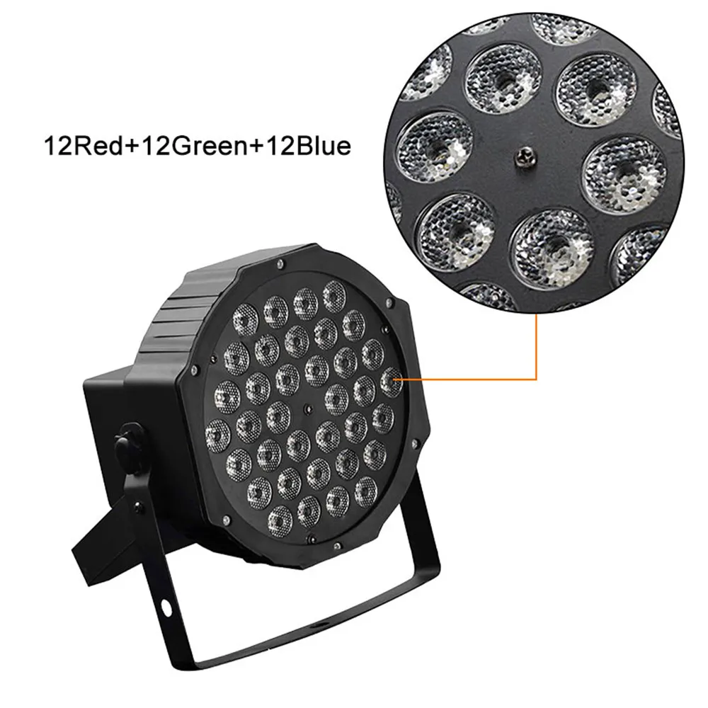 36 светодиодов LED сценический свет RGB Хрустальный Магический шар лампа dmx
