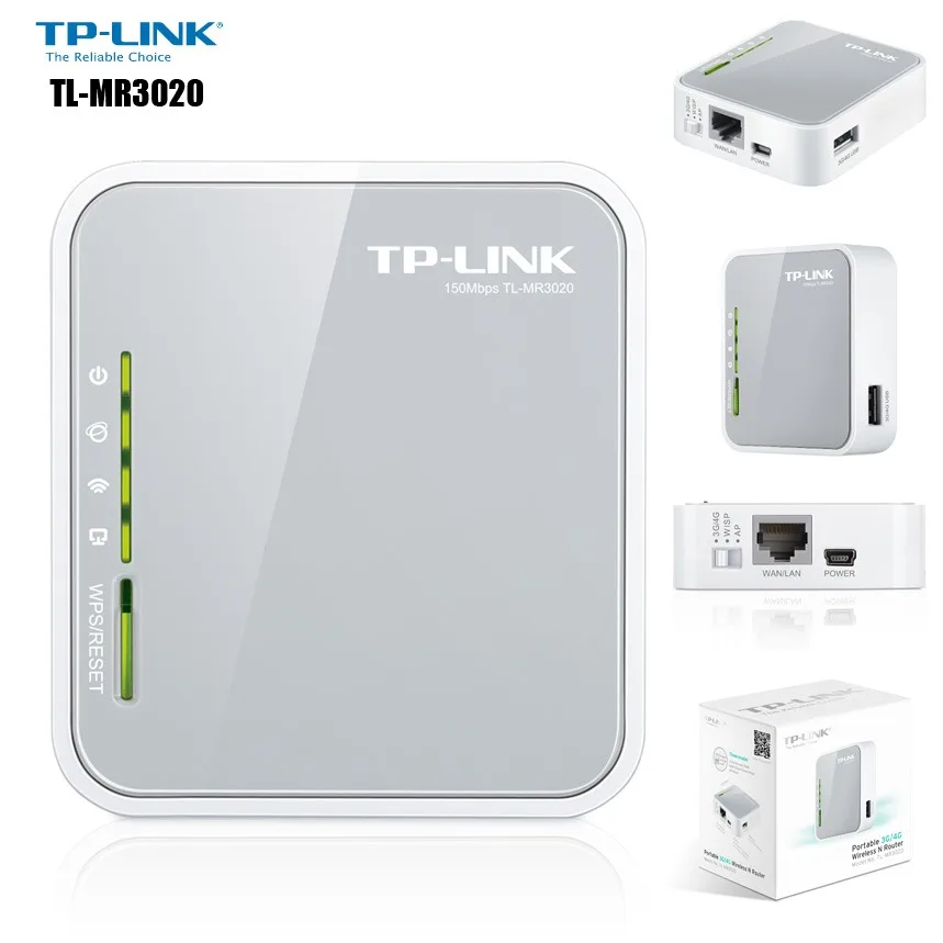 Английская прошивка TP-Link TL-MR3020 3g/3,75G беспроводной маршрутизатор N(логотип случайно