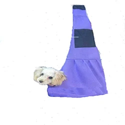 mesh purple Сумка-переноска для домашних животных, маленькая переноска для собак и кошек, передняя сумка на ремне, сумка на одно плечо, уличная сетчатая Удобная дорожная сумка-тоут Backpck - Цвет: mesh purple