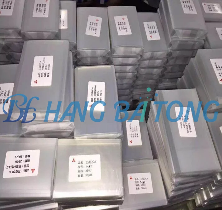 50 шт./лот OCA Оптический прозрачный клейкий двусторонний стикер для Samsung j1 j2 j3 j5 j7 j120