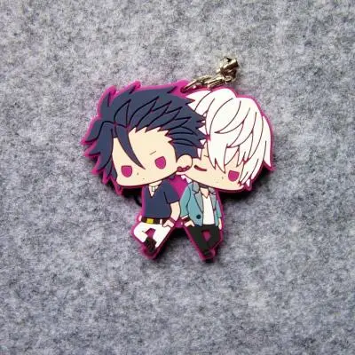 Резиновый брелок Tsukiuta Anime MUTSUKI HAJIME Shun Shimotsuki|japanese anime|keychain animekeychain rubber |