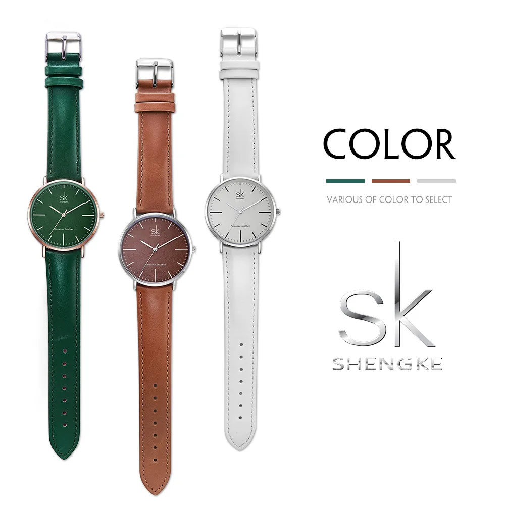 

Shengke New Fashion Relogio Feminino 2018 New Women's Watches Top Brand Luxury Casual Ladies Quartz Clock Creative Montre Femme