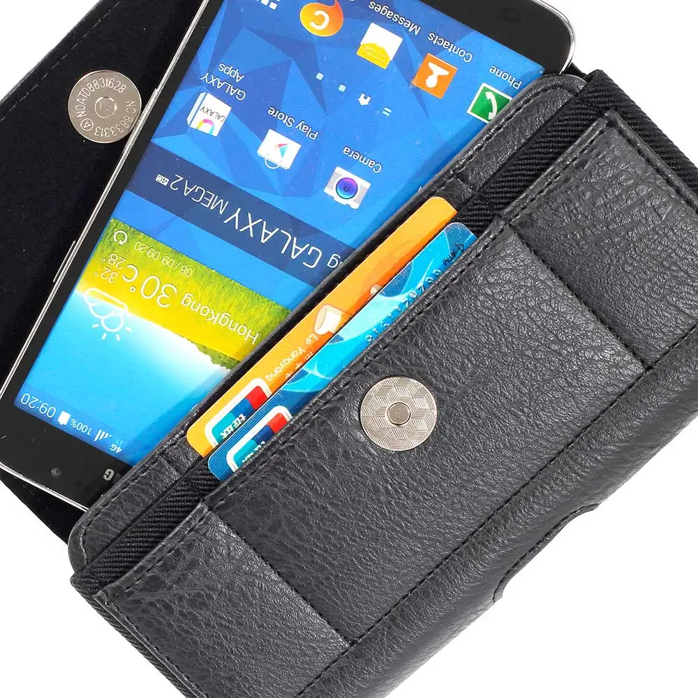 Чехол с зажимом для крепления на поясной ремень Dual чехол сумка кредитных карт