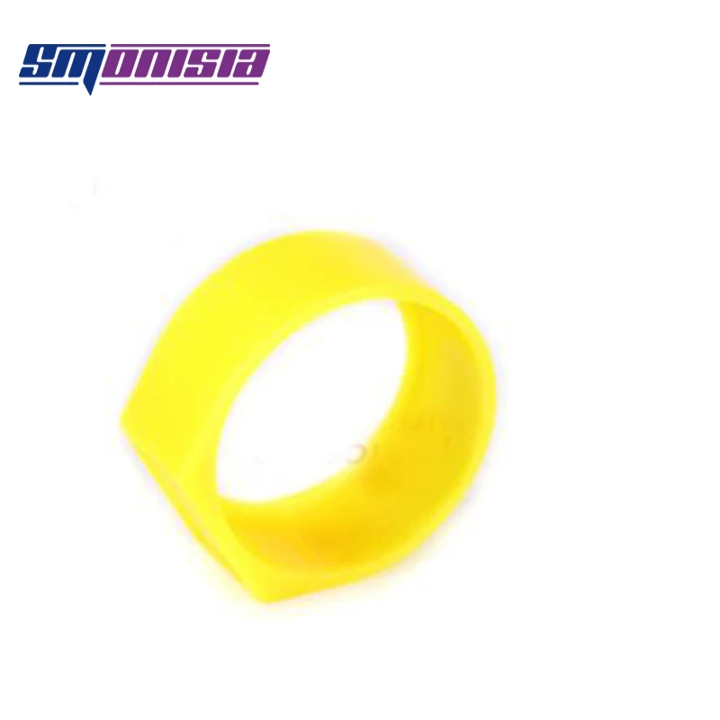 Smonisia 200 шт. кольца для XLR Мужской Женский штекер многоцветный кольцо баланс знак номер Torus - Цвет: Цвет: желтый
