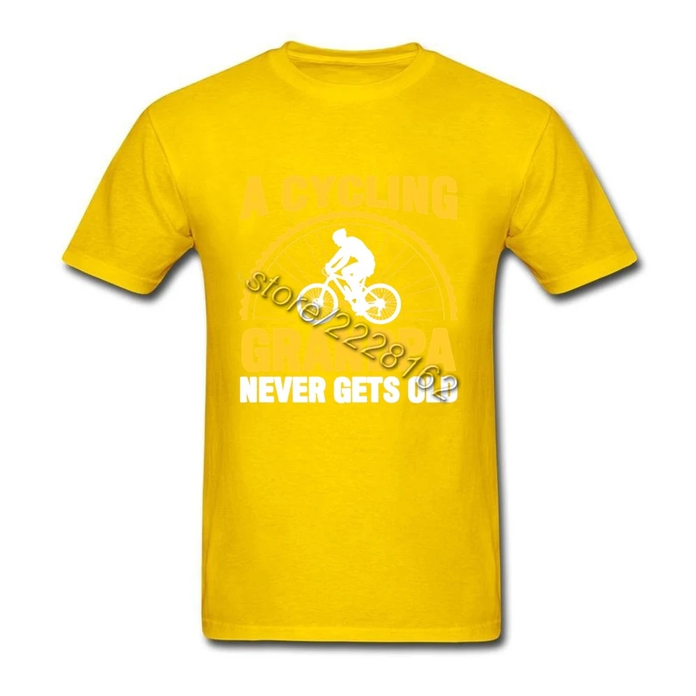 Приталенная командная футболка для мужчин футболки с велоспортом дедушка