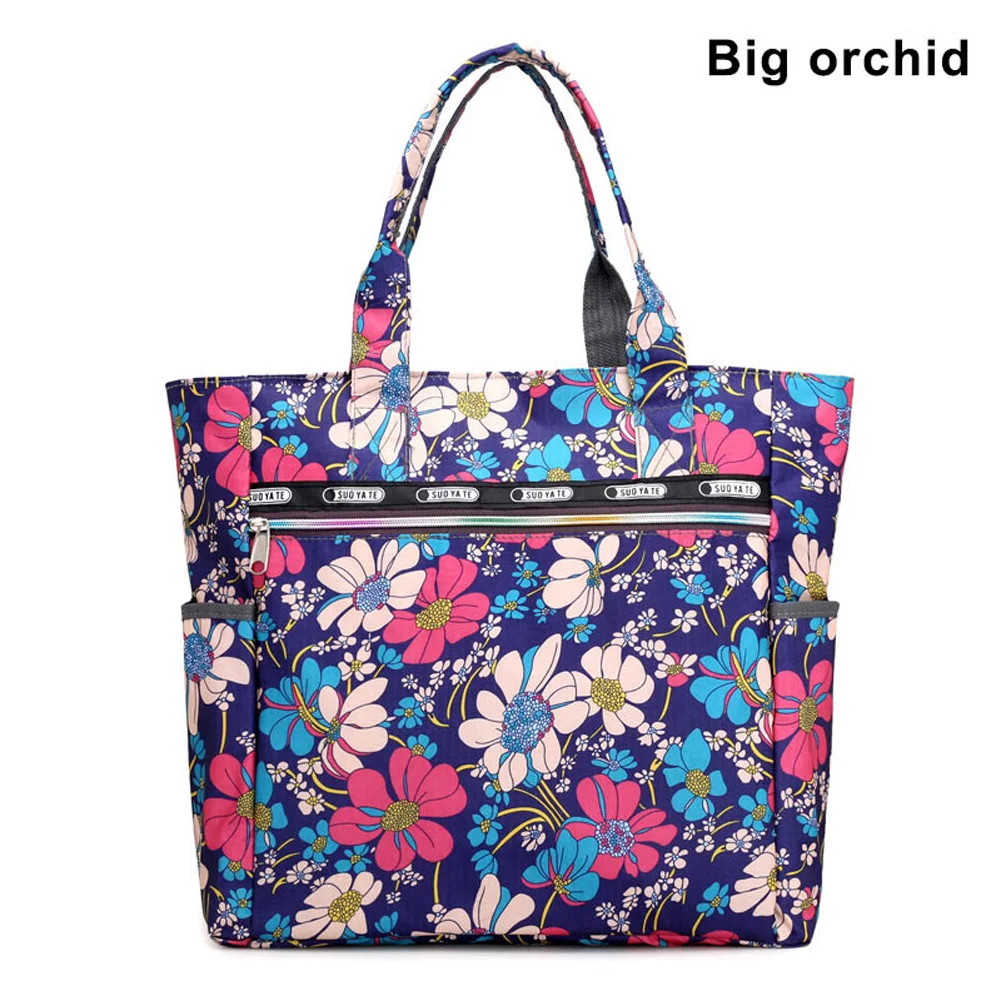 Big orchid Женская сумка на плечо картина с цветами на холсте молния для путешествий, походная сумка для телефона MUG88 - Цвет: Big orchid