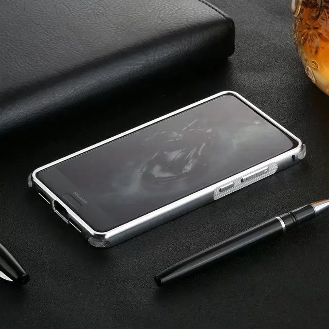 Чехол для SHARP AQUOS S2 металлический алюминиевый бампер+ матовый Гибридный чехол из углеродного волокна 2 в 1 противоударный чехол для задней панели