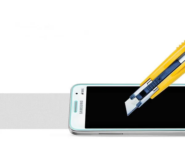 2 шт для стекла Samsung Galaxy Core защита экрана закаленное стекло G355H пленка WolfRule |