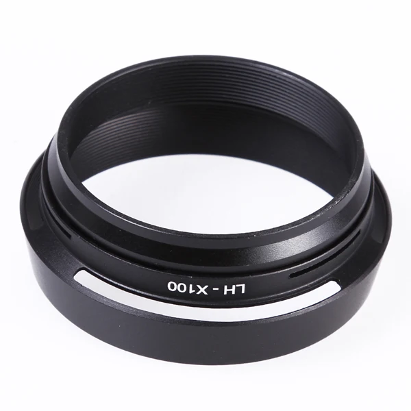 2 в 1 LH-JX100 бленда объектива LA-49X100 переходное кольцо для камеры Fujifilm finepix X100 Black