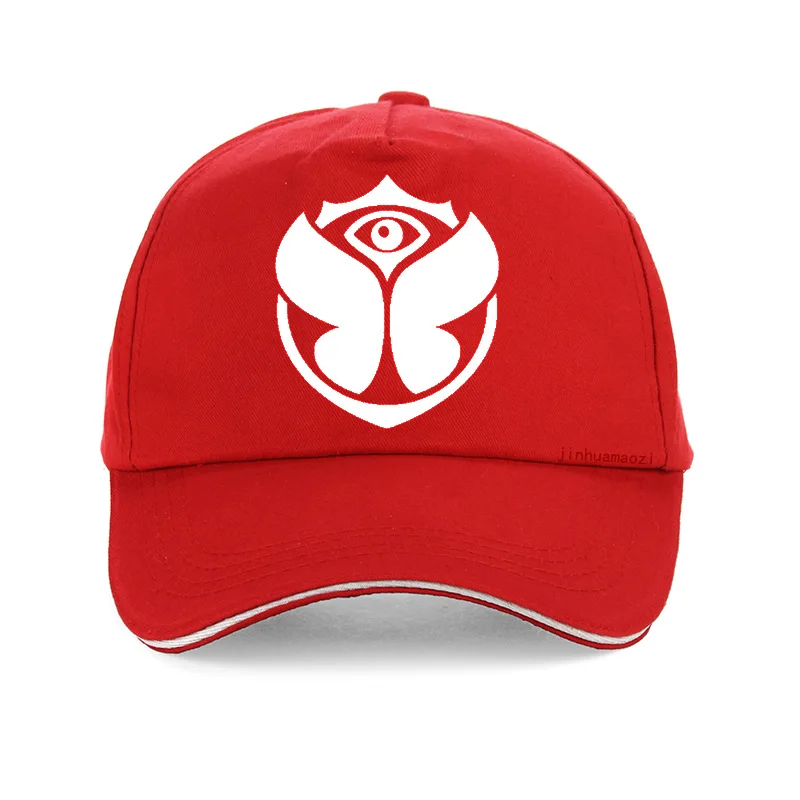 Красный TomorrowLand музыкальная шапка для фестиваля, модная летняя диджейская Рок Бейсболка для мужчин и женщин, регулируемая бейсболка с принтом, унисекс - Цвет: Красный