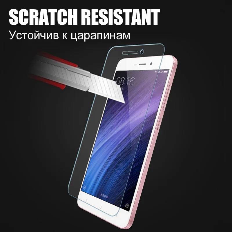 TOMKAS 2 шт. протектор экрана для Xiaomi Redmi 4A Стекло Закаленное Ультра тонкое Xiomi 5 3 S Note
