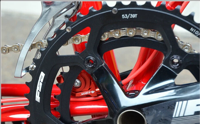 EIOSIX передний переключатель направляющий шкив двойной диск направляющее колесо