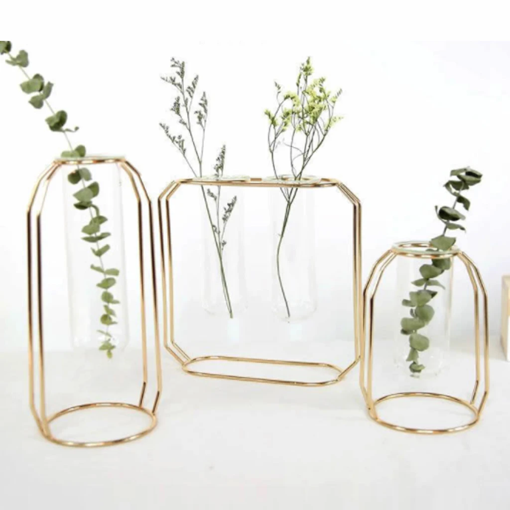 Цветок стеллажи для вазы дома вечерние украшения Ваза Винтаж Стиль