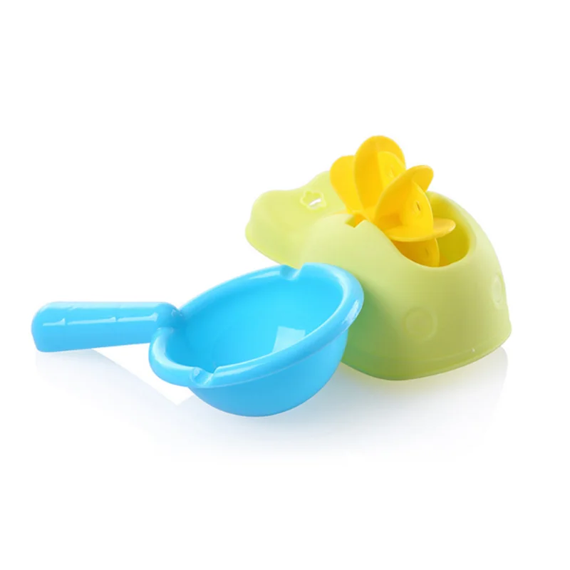 1 Set Water Car Spoon Playing Toy Baby Bath Model Building Blocks Experiment Educational Toys for Children Games|Игрушки для ванной|