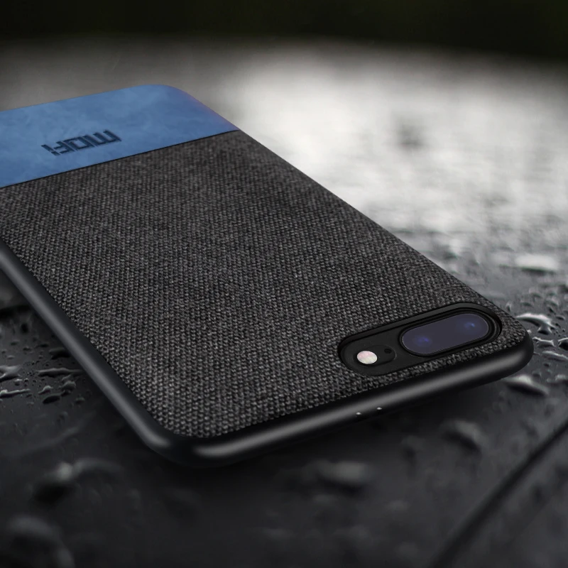 Для iphone 8 чехол для iphone 7 plus 6s задняя крышка ткань силиконовый coque capas MOFi для iphone 6 plus 8P чехол