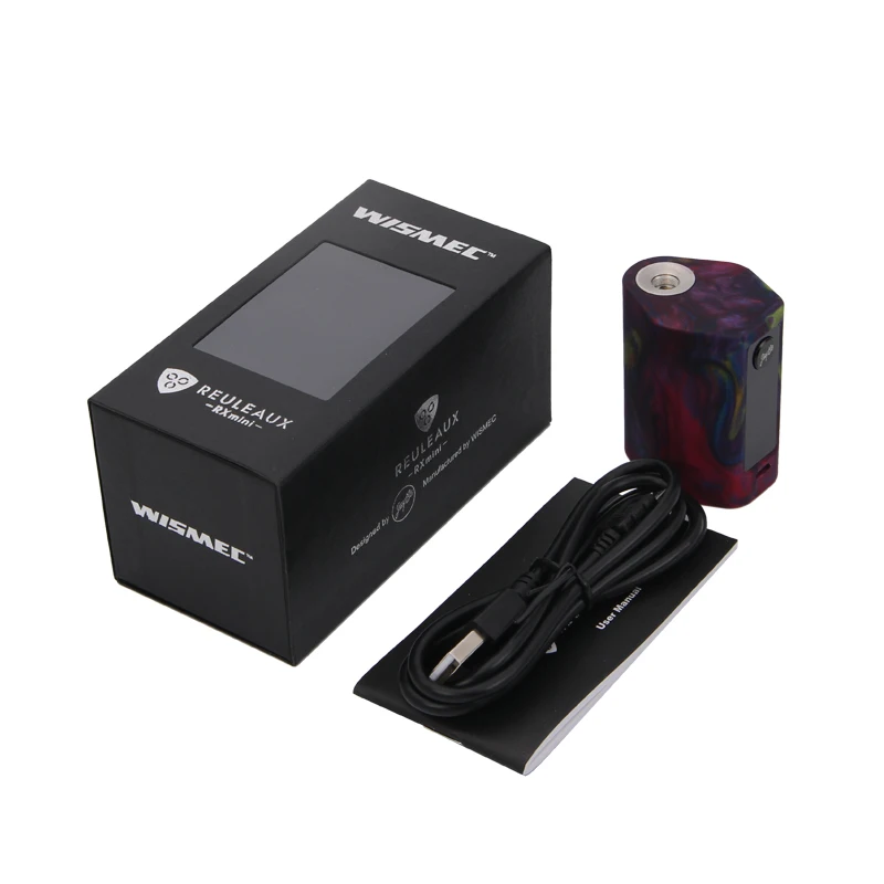 Оригинальный wismec reuleaux RX мини канифоль Mod 80 Вт Ecig 2100 мАч RXmini Resion версия Weipa