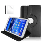 360 Вращающийся PU кожаный защитный чехол для Samsung Galaxy Tab 3 8,0 T310 Smart Cover для Tab3 8,0 SM-T310T311 чехол + Защитная пленка на экран + подставка для ручек