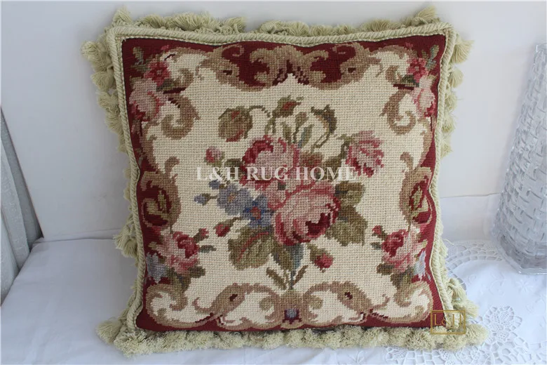 Бесплатная доставка 10K 14 &quotX14&quot ручная работа шерсть рукодельная подушка с