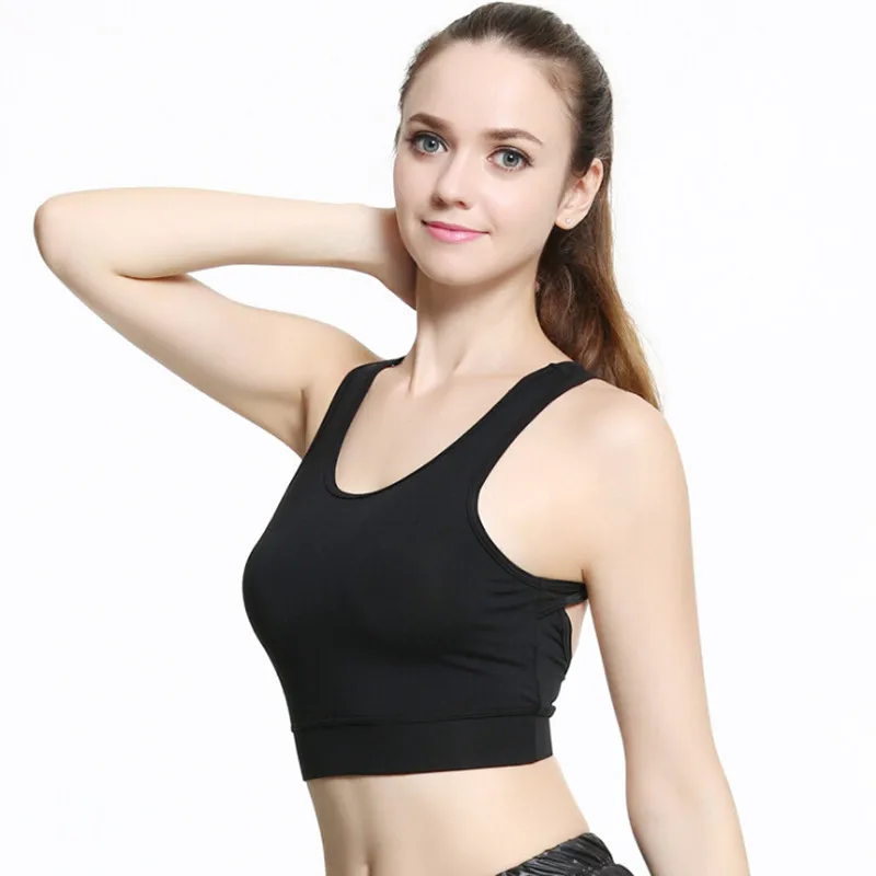 Женщин Йога Спорт Бюстгальтер Push up Running Обучение Нижнее Белье Дышащий Быстрое