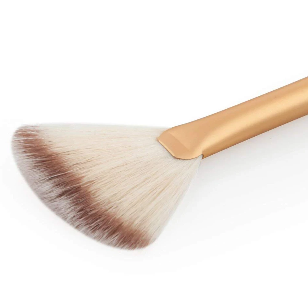 Кисть Косметика Макияж контур лица порошок изюминкой смешивания вентилятор 18 5*0