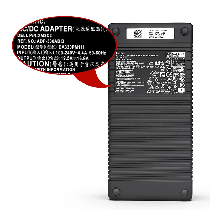Адаптер питания переменного тока с 4 отверстиями 330 Вт 19 5 в А для MSI Alienware X711 GT83VR