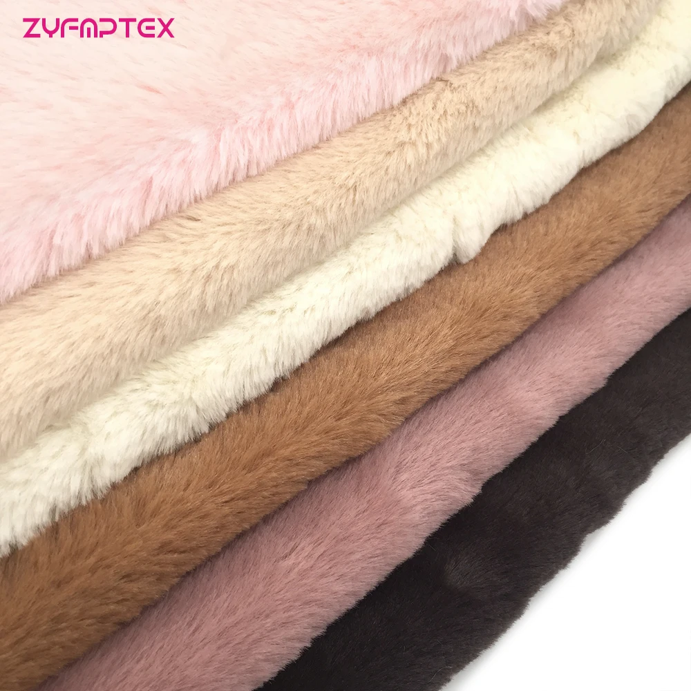 ZYFMPTEX ткань из искусственного кроличьего меха 150x80 см хорошие 32 цвета мягкая