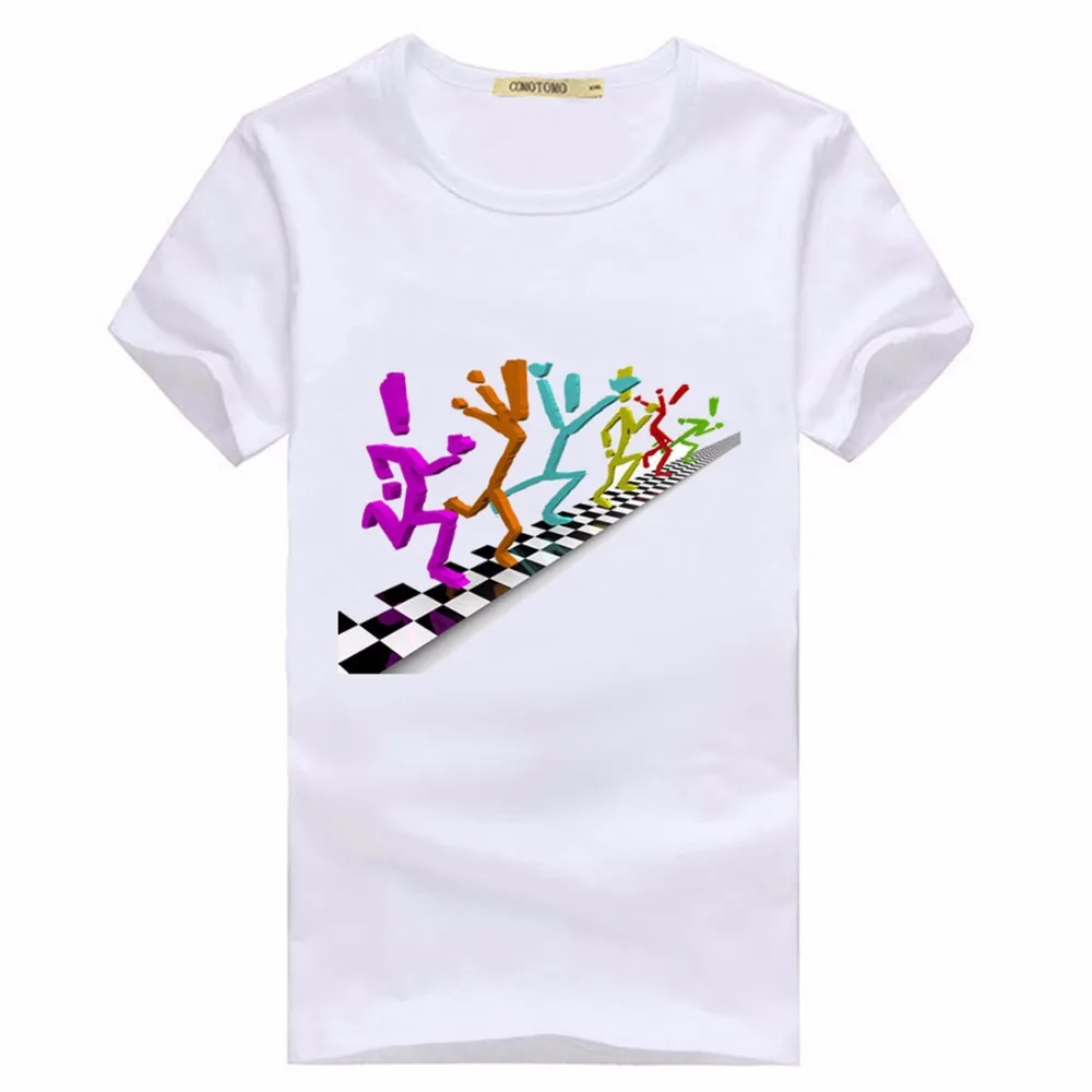 Мужская приталенная футболка из хлопка модная летняя Нью-Йорка 2018 | одежда