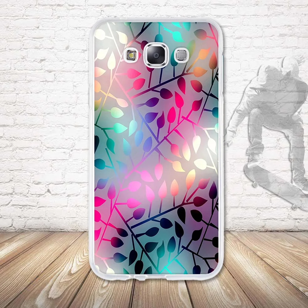 Мягкий силиконовый чехол из ТПУ для samsung Galaxy E7 E7000 E7009 E700F телефона чехол-сумка |