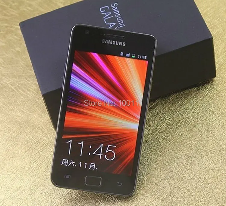 Оригинальный разблокированный samsung Galaxy S2 I9100 мобильный телефон Восстановленное 3g