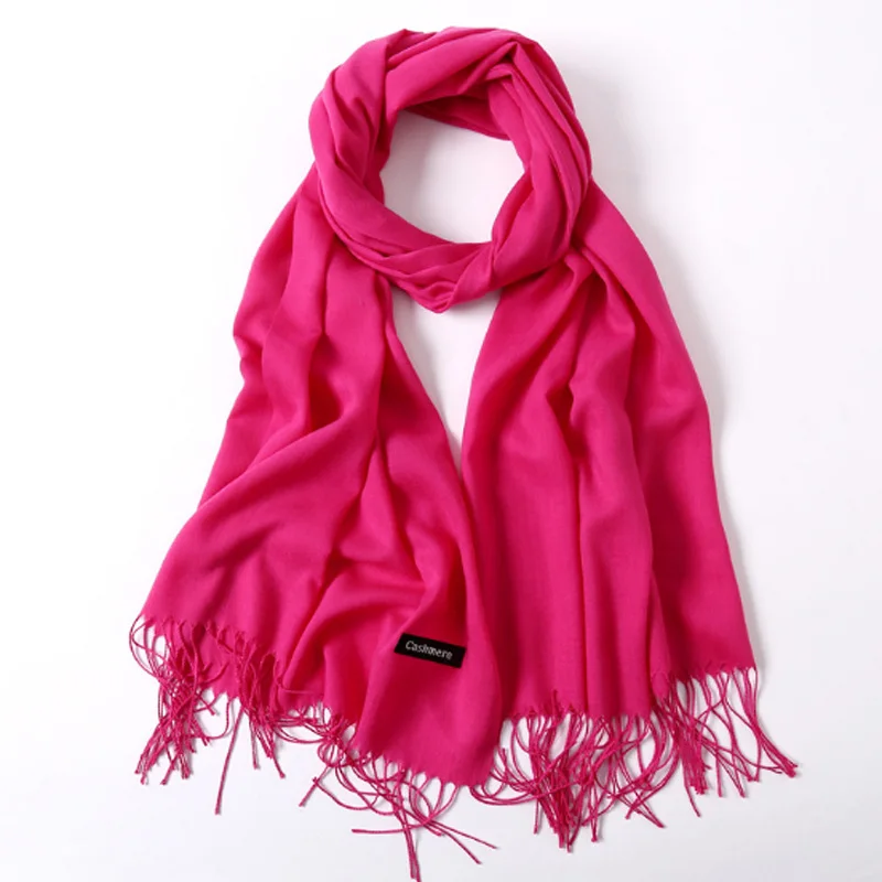 Женский шарф модные летние тонкие однотонные шали и накидки дамские банданы из