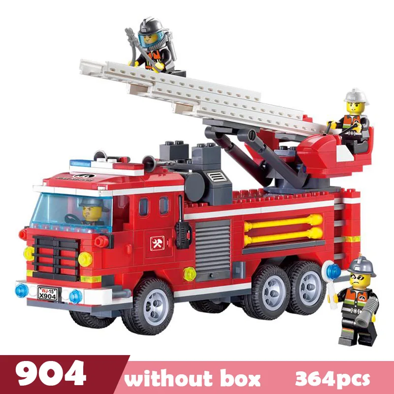 Совместимые Legoings строительные блоки городской дом автомобиль полицейский