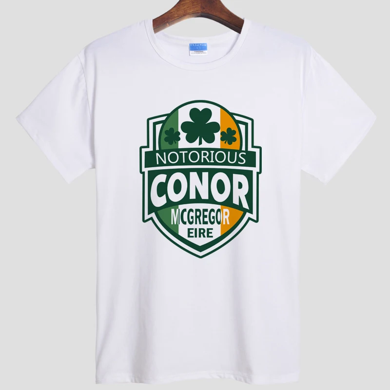 Конор Макгрегор футболки хип-хоп мужчины модная футболка новый | Мужская одежда
