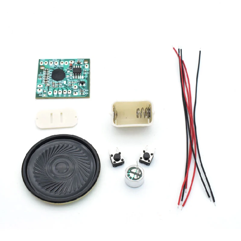 Обновление записи и записи IC чип звуковой модуль DIY наборы 30 секунд и 120 секунд записывающий модуль голоса