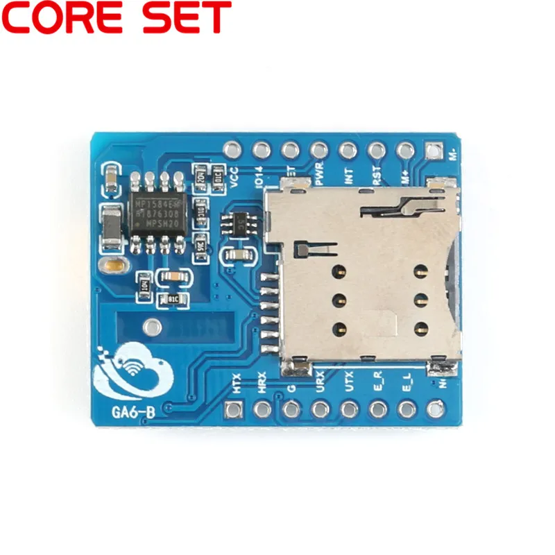 GA6 B mini GPRS/GSM беспроводной Удлинительный модуль смс Голосовая плата разработки с